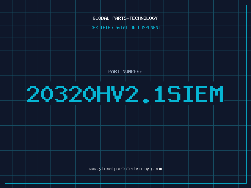 Aviation Part 20320HV2.1SIEM