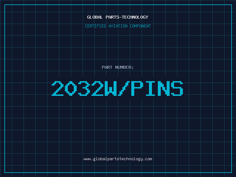 Aviation Part 2032W/PINS