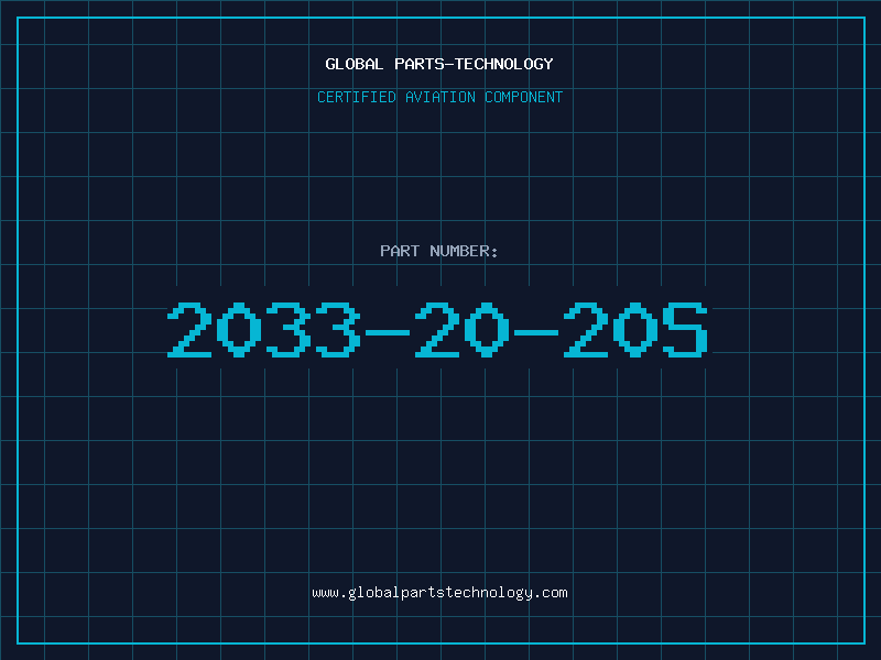 Aviation Part 2033-20-20S