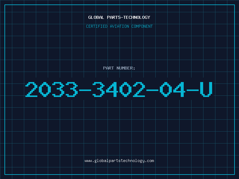 Aviation Part 2033-3402-04-U