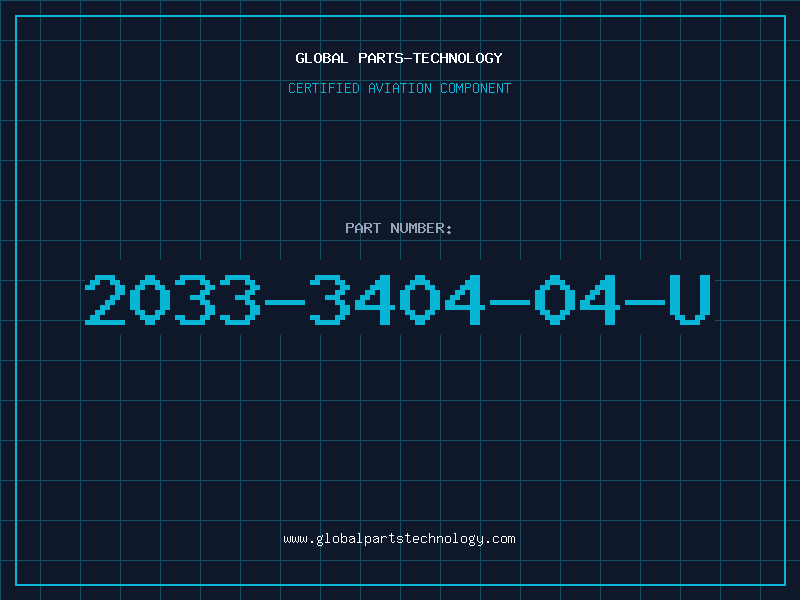 Aviation Part 2033-3404-04-U