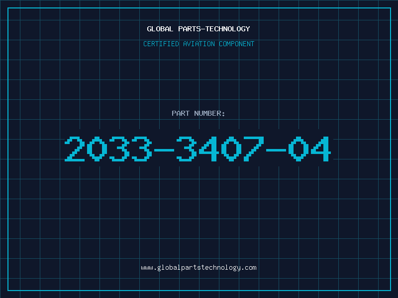 Aviation Part 2033-3407-04
