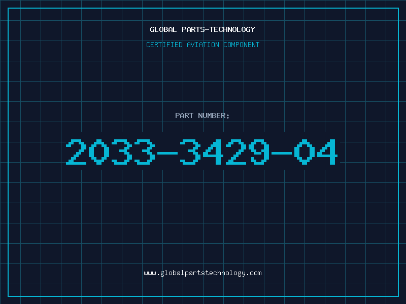 Aviation Part 2033-3429-04