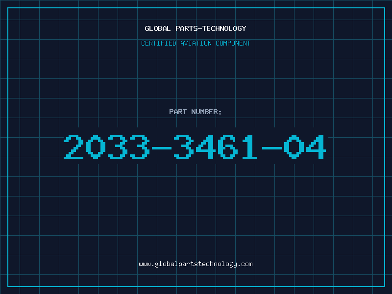 Aviation Part 2033-3461-04