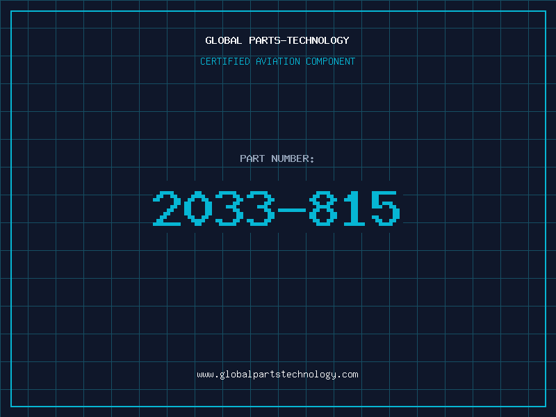 Aviation Part 2033-815