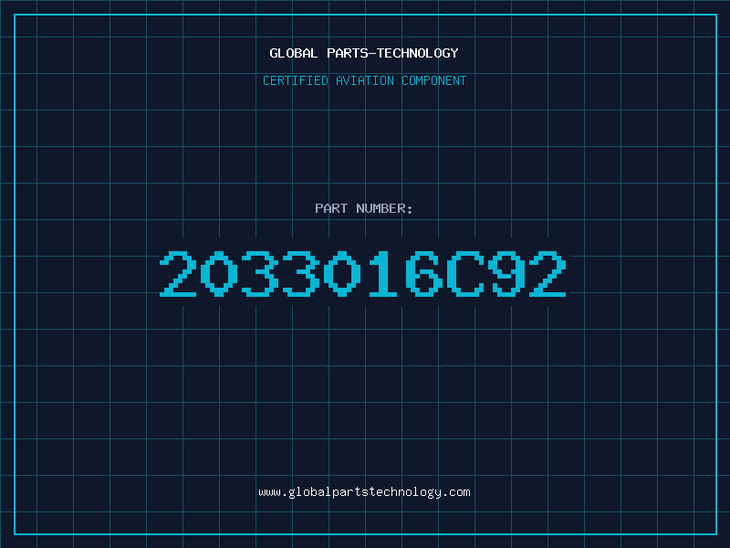 Aviation Part 2033016C92