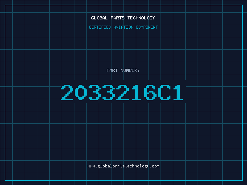 Aviation Part 2033216C1