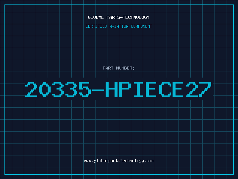 Aviation Part 20335-HPIECE27