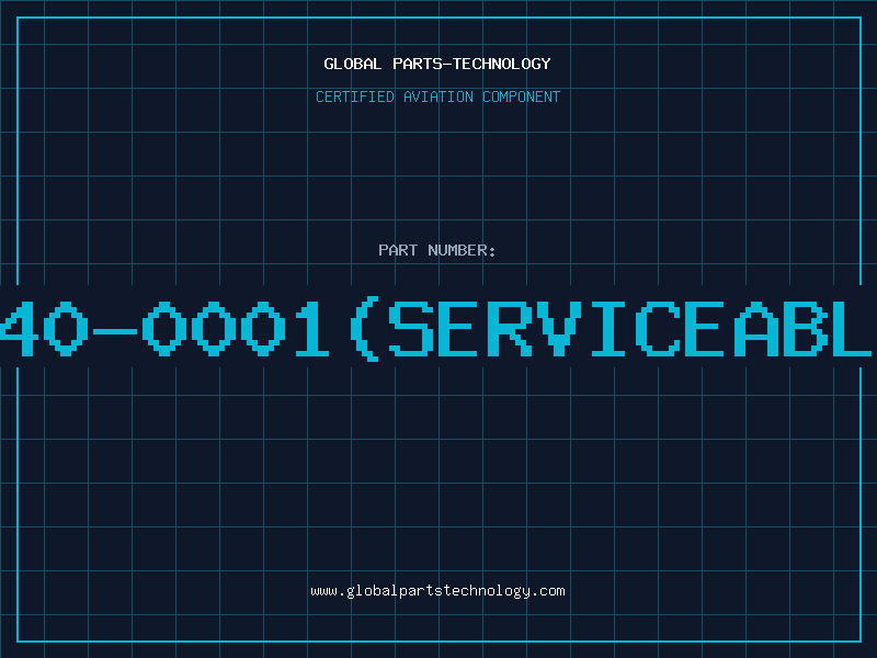 Aviation Part 2033940-0001(serviceablepart