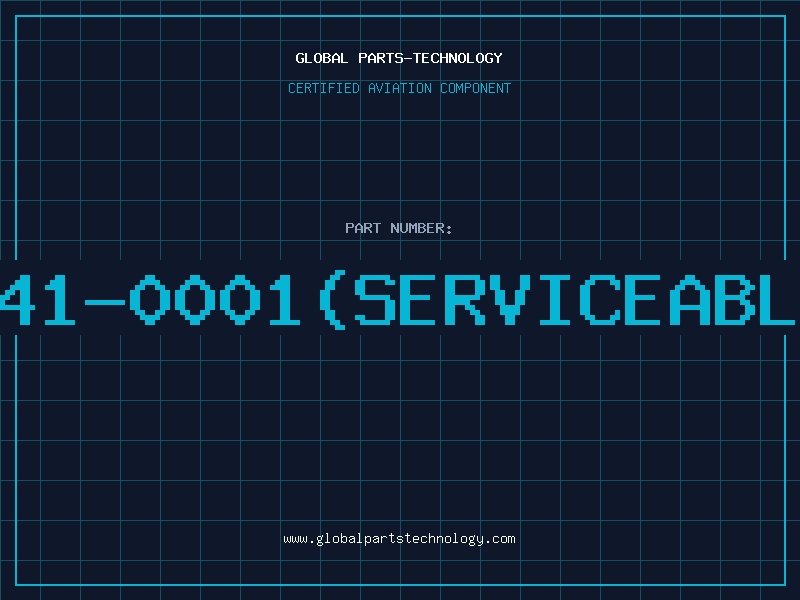 Aviation Part 2033941-0001(serviceablepart