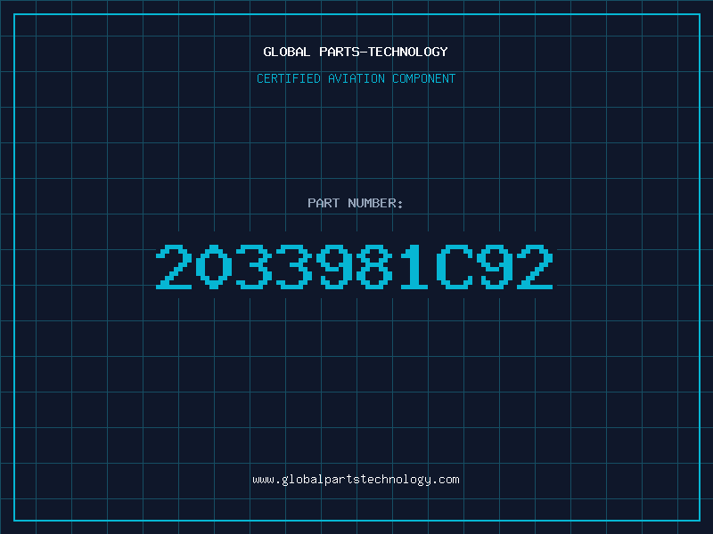 Aviation Part 2033981C92