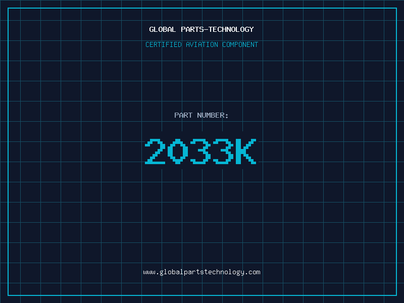 Aviation Part 2033K