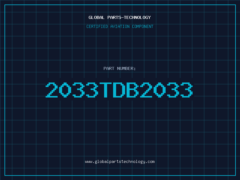 Aviation Part 2033TDB2033