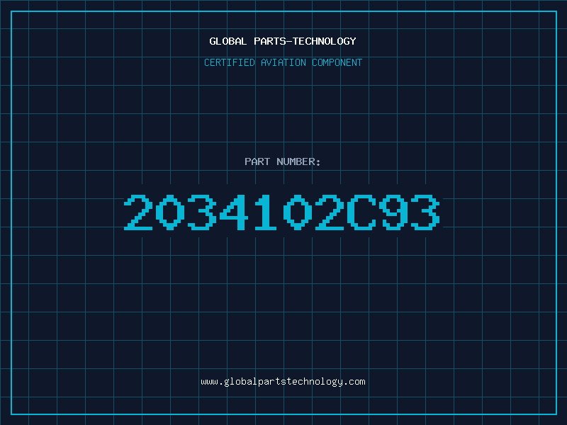 Aviation Part 2034102C93