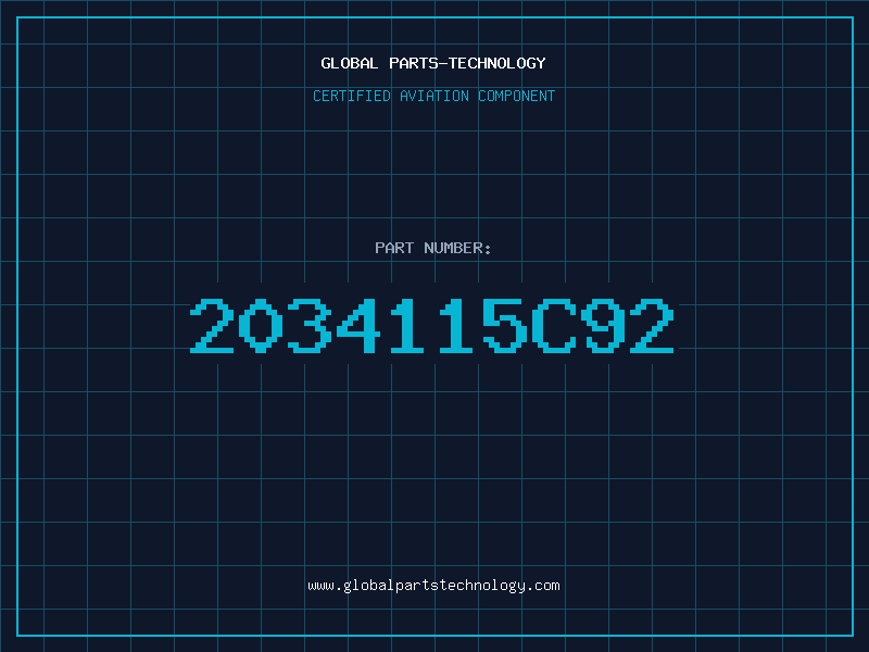 Aviation Part 2034115C92
