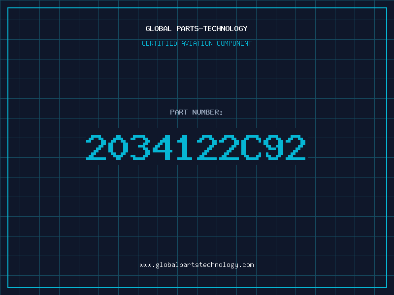 Aviation Part 2034122C92