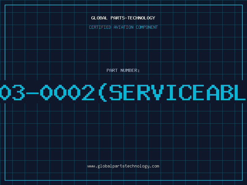 Aviation Part 2034203-0002(serviceablepart