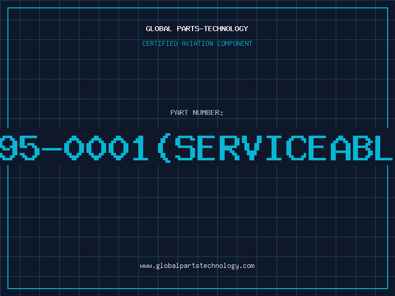 Aviation Part 2034395-0001(serviceablepart