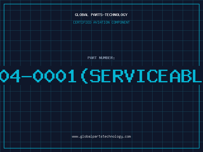 Aviation Part 2034404-0001(serviceablepart