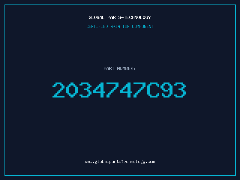 Aviation Part 2034747C93