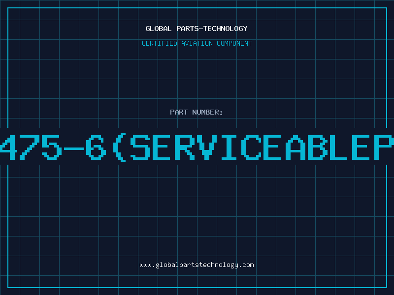 Aviation Part 203475-6(serviceablepart