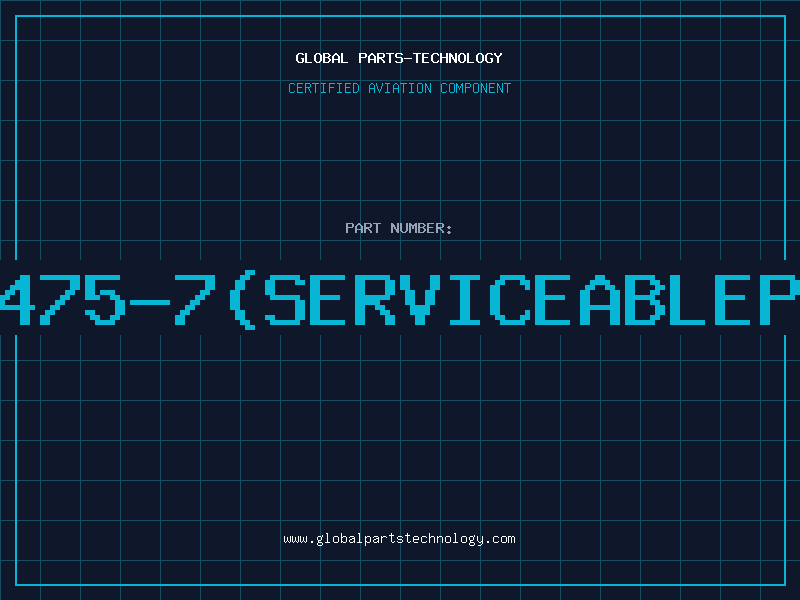Aviation Part 203475-7(serviceablepart