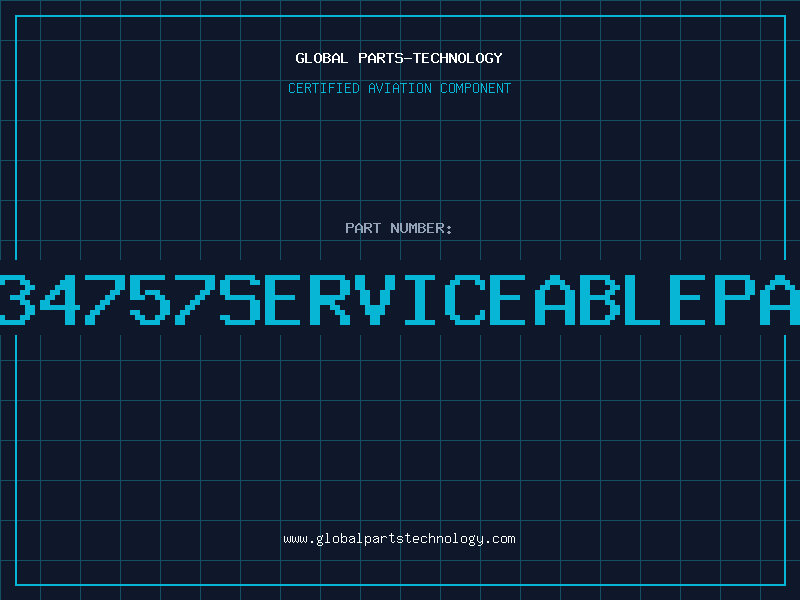 Aviation Part 2034757serviceablepart