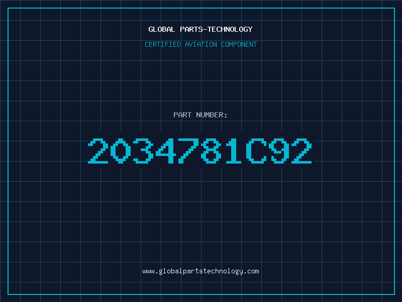 Aviation Part 2034781C92