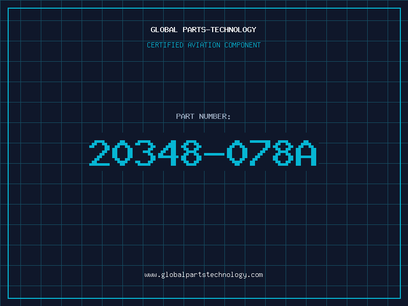 Aviation Part 20348-078A