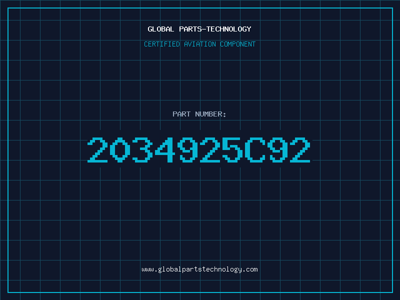 Aviation Part 2034925C92