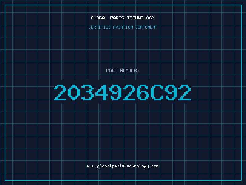 Aviation Part 2034926C92