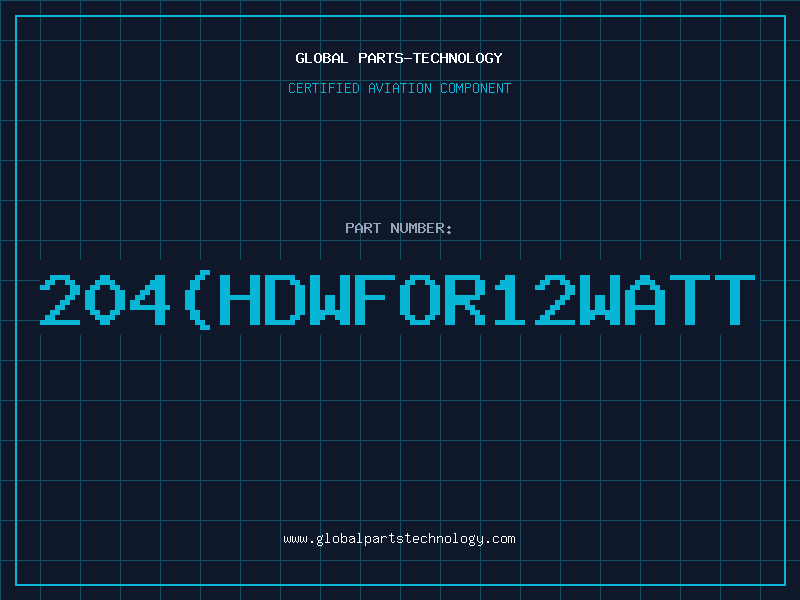 Aviation Part 204(HDWFOR12WATT