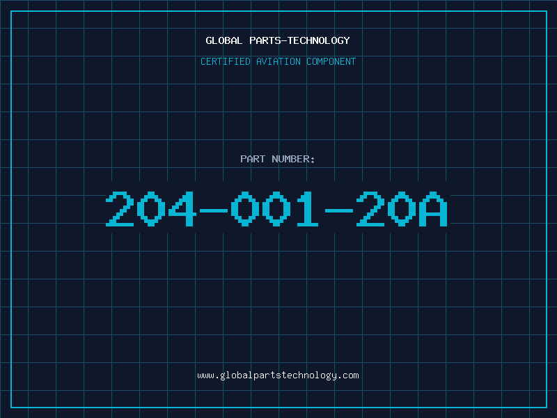 Aviation Part 204-001-20A