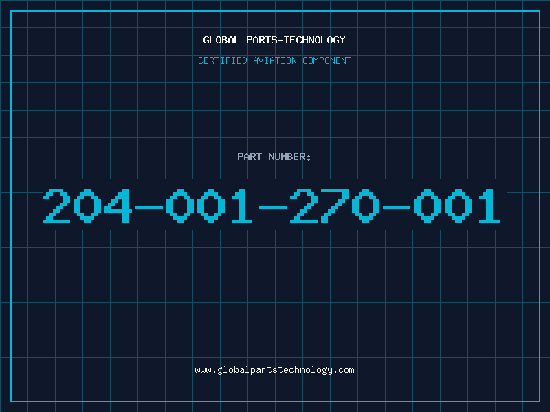 Aviation Part 204-001-270-001