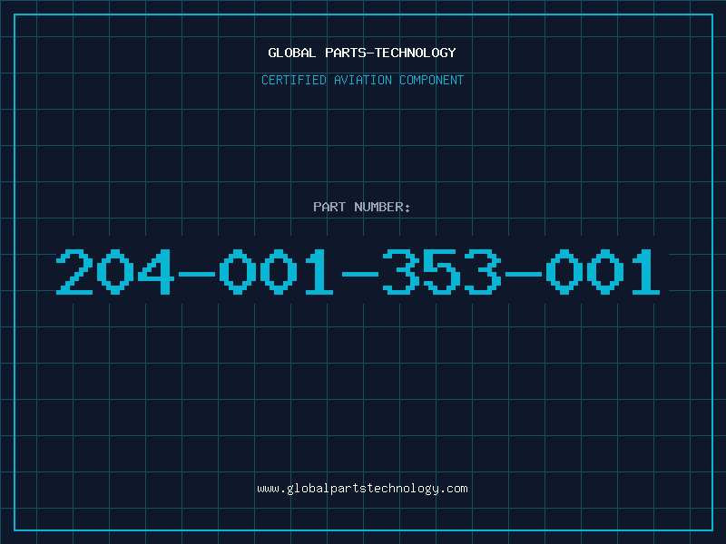 Aviation Part 204-001-353-001