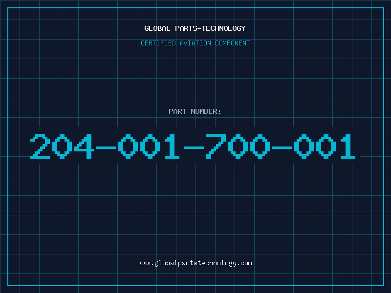 Aviation Part 204-001-700-001