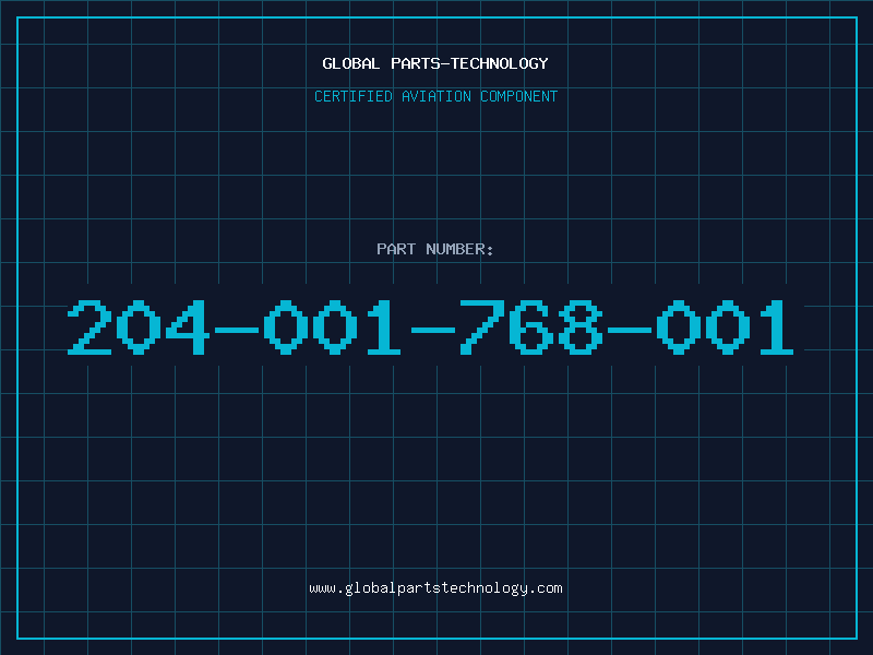 Aviation Part 204-001-768-001