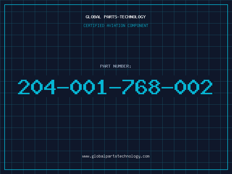 Aviation Part 204-001-768-002