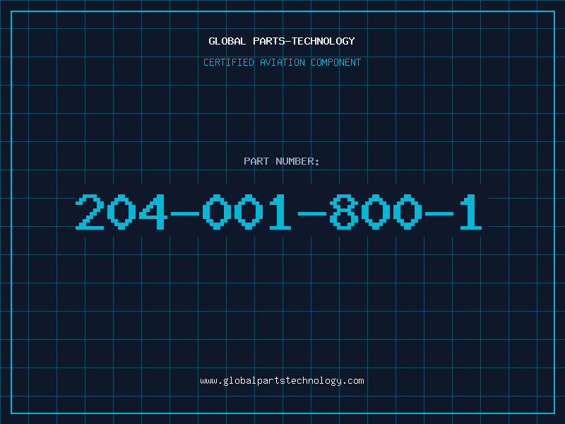 Aviation Part 204-001-800-1