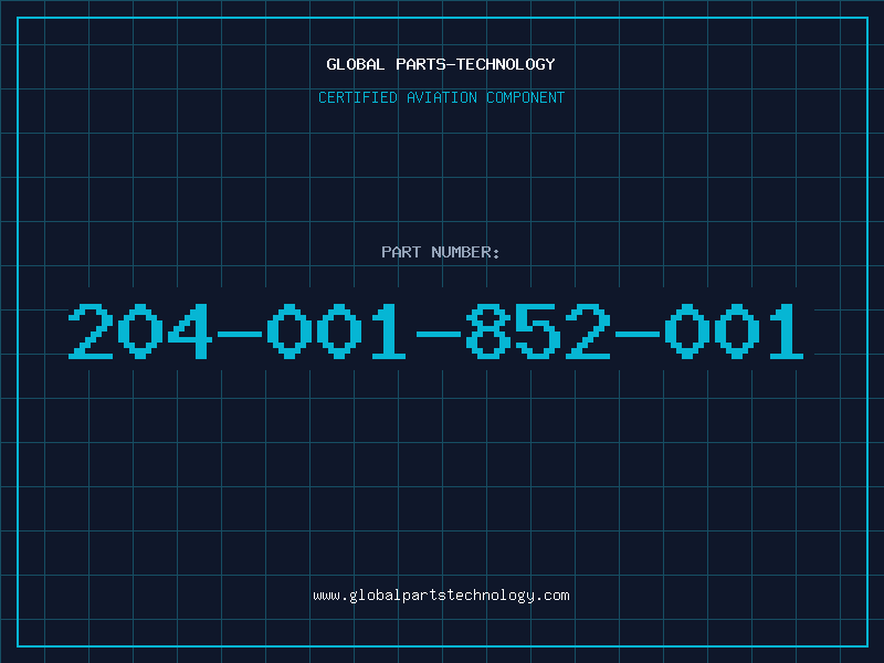 Aviation Part 204-001-852-001