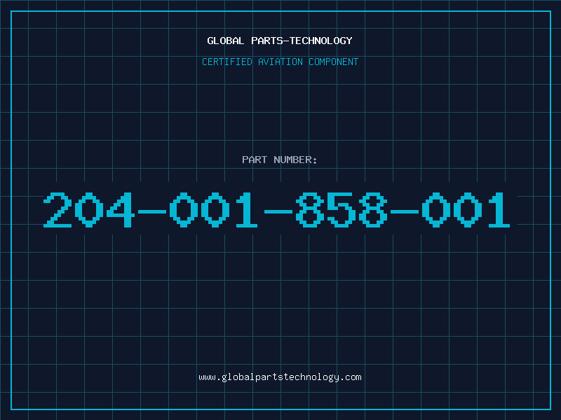 Aviation Part 204-001-858-001