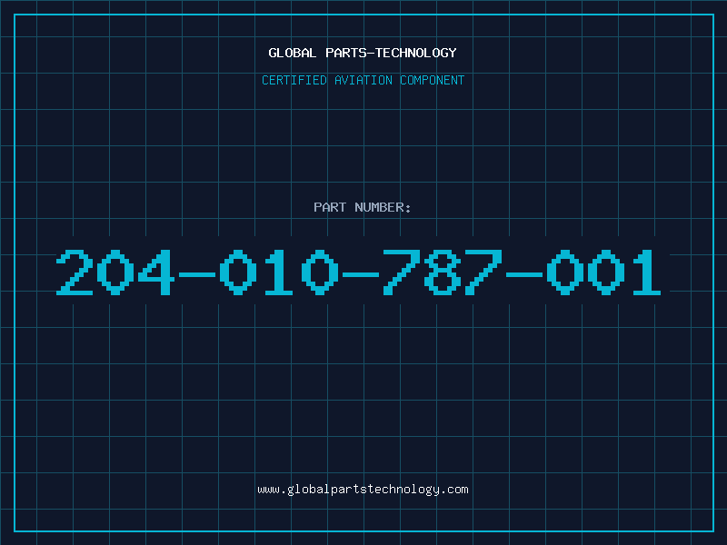 Aviation Part 204-010-787-001