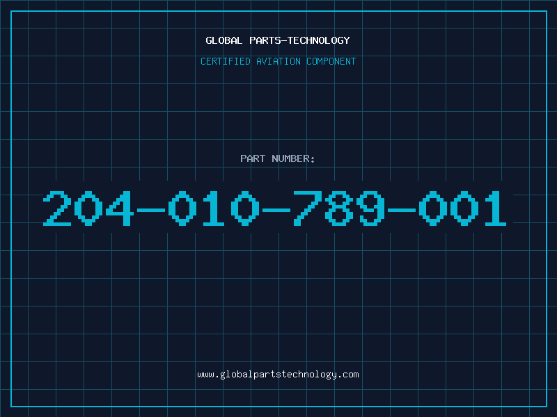 Aviation Part 204-010-789-001