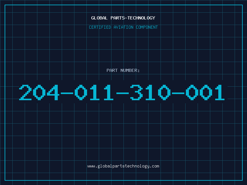 Aviation Part 204-011-310-001