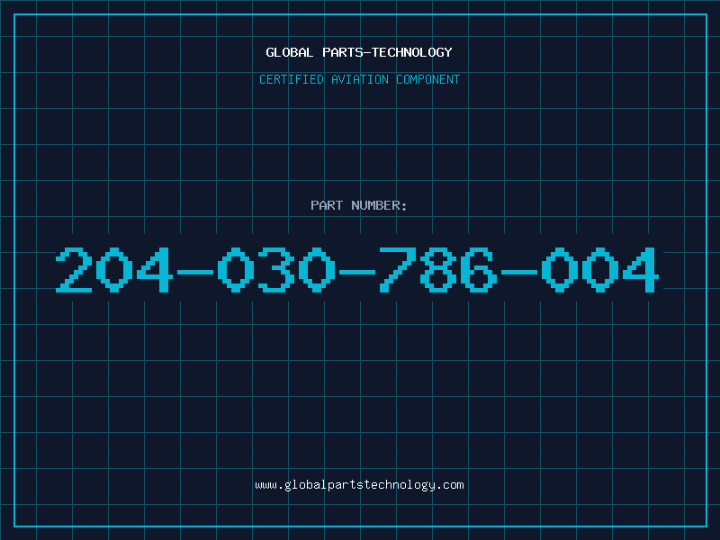 Aviation Part 204-030-786-004