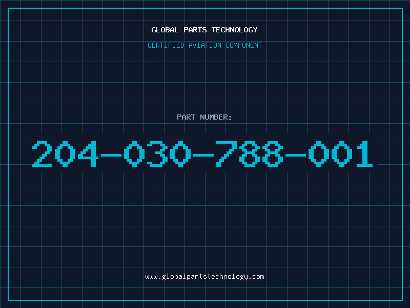 Aviation Part 204-030-788-001