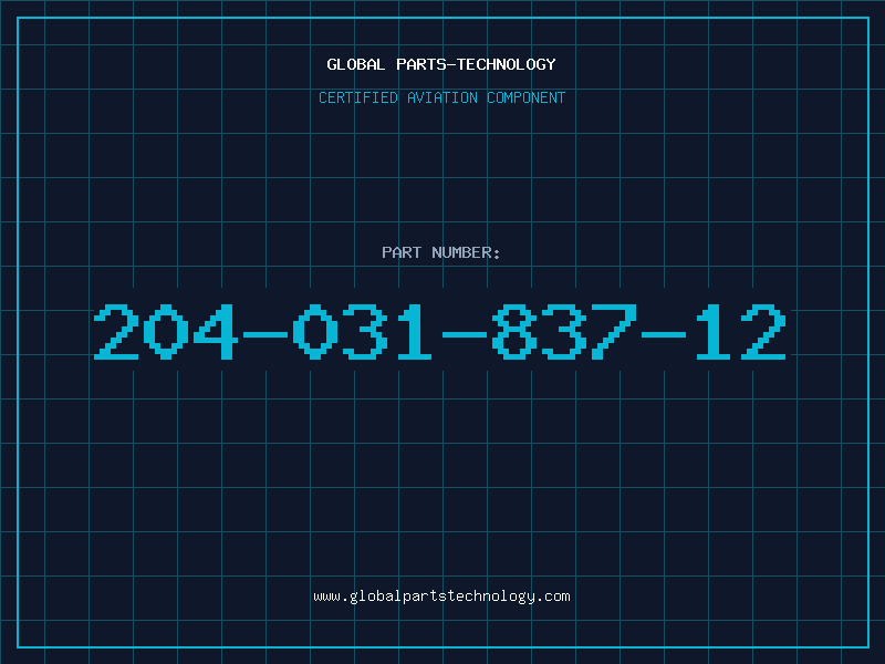 Aviation Part 204-031-837-12