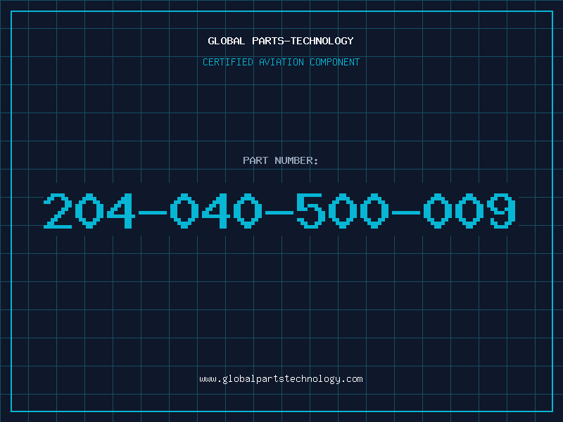 Aviation Part 204-040-500-009