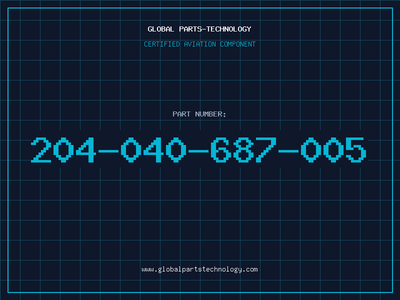 Aviation Part 204-040-687-005