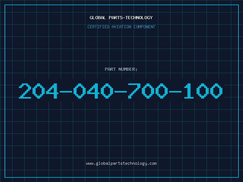Aviation Part 204-040-700-100